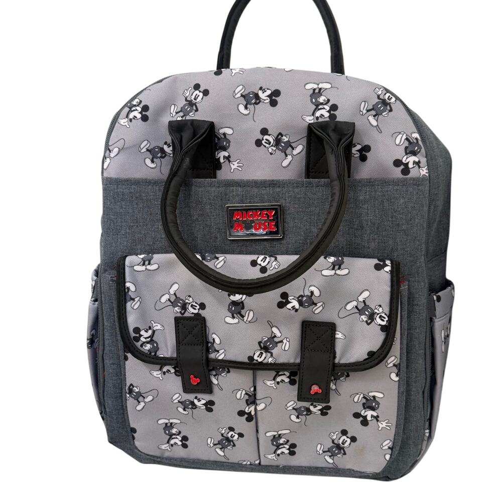 FULL SIZE GREY MICKEY MOUSE BAGPACK